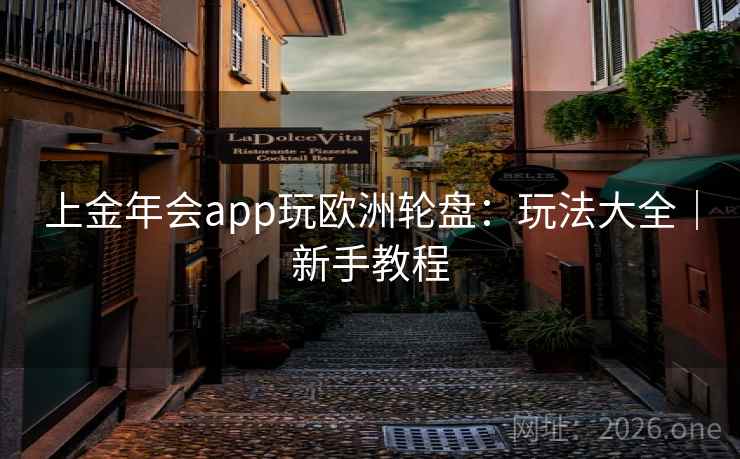 上金年会app玩欧洲轮盘:玩法大全|新手教程