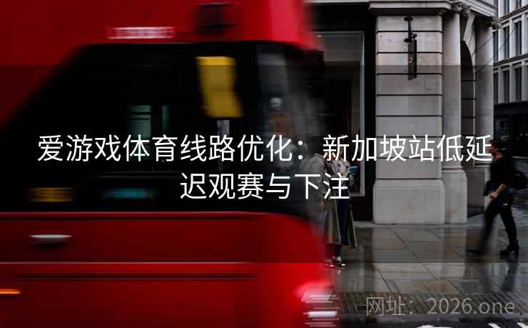 爱游戏体育线路优化：新加坡站低延迟观赛与下注